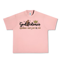Salmon godfidence Urban Heavy Tee - MaliasSmallBusiness