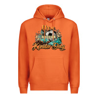 Carrot It's a Soccer Kinda Day Premium Hoodie - HowdyJamesFarm