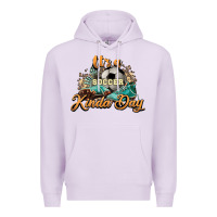Lilac It's a Soccer Kinda Day Premium Hoodie - HowdyJamesFarm