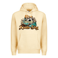 Pina Colada It's a Soccer Kinda Day Premium Hoodie - HowdyJamesFarm