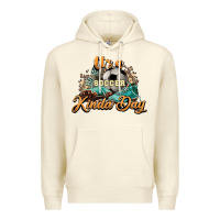 Sandshell It's a Soccer Kinda Day Premium Hoodie - HowdyJamesFarm