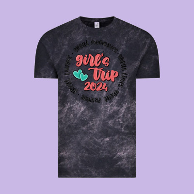 Girls Trip Vintage Tee Designed By Maliassmallbusiness