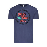 Vintage Denim girls trip Vintage Tee - MaliasSmallBusiness