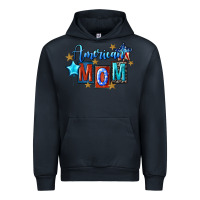 Navy American mom Mother's Day Urban Hoodie - FaDigitalArtStudio