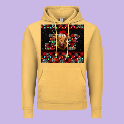 Highland Cow Joy Christmas Tumbler Vintage Hoodie Designed By Jasminsmagicworld