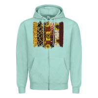 Seafoam Colorful brush stroke thankful Zipper Hoodie - Bettercallsaul