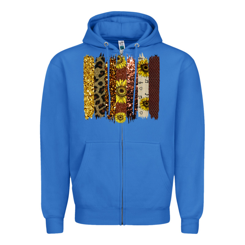Colorful Brush Stroke Thankful Zipper Hoodie by Bettercallsaul | Teevron