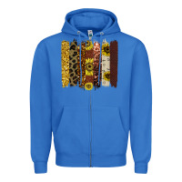 True Royal Colorful brush stroke thankful Zipper Hoodie - Bettercallsaul