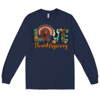 Navy love thanksgiving Long Sleeve Tee - JahusDesignShop