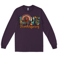 Plum love thanksgiving Long Sleeve Tee - JahusDesignShop