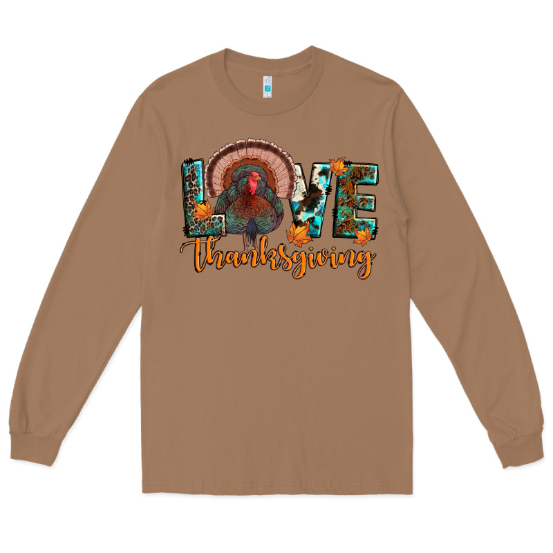 Love Thanksgiving Long Sleeve Tee by JahusDesignShop | Teevron