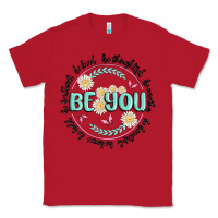 Red be you inspiration Classic Tee - MaliasSmallBusiness