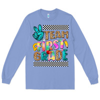 Colony Blue team first grade Long Sleeve Tee - NancyCooperArtShop