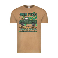 Farm Fresh Four Leaf Clovers Vintage Tee | Teevron