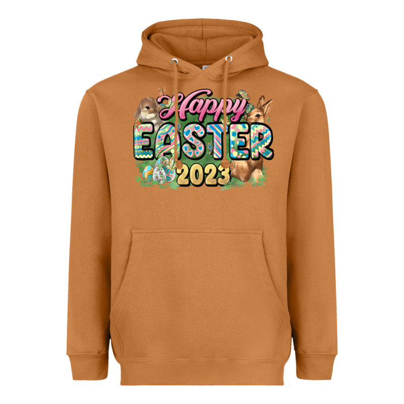 Happy Easter 2023 Heavyweight Hoodie by HowdyJamesFarm | Teevron