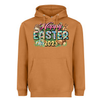 Meerkat Happy Easter 2023 Heavyweight Hoodie - HowdyJamesFarm