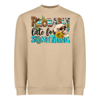 Mushroom probably late for something Heavyweight Sweatshirt - NancyCooperArtShop