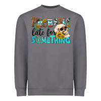 Storm probably late for something Heavyweight Sweatshirt - NancyCooperArtShop