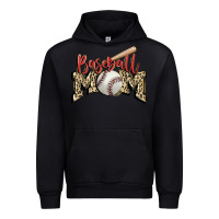 Black baseball mom Urban Hoodie - FaDigitalArtStudio