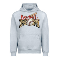 Heather Grey baseball mom Urban Hoodie - FaDigitalArtStudio