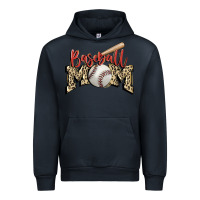 Navy baseball mom Urban Hoodie - FaDigitalArtStudio