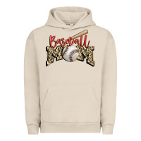 Pigment French Oak baseball mom Urban Hoodie - FaDigitalArtStudio
