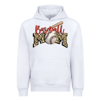 White baseball mom Urban Hoodie - FaDigitalArtStudio