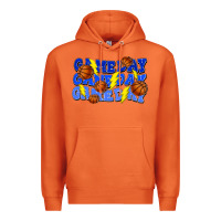 Carrot Game day game day game day lightning bolt Premium Hoodie - HowdyJamesFarm