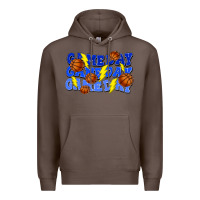 Coffee Game day game day game day lightning bolt Premium Hoodie - HowdyJamesFarm