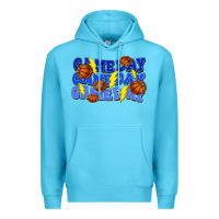 Ocean Blue Game day game day game day lightning bolt Premium Hoodie - HowdyJamesFarm