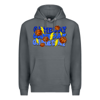 Rock Game day game day game day lightning bolt Premium Hoodie - HowdyJamesFarm