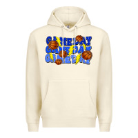 Sandshell Game day game day game day lightning bolt Premium Hoodie - HowdyJamesFarm