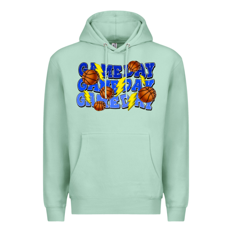 Game Day Game Day Game Day Lightning Bolt Premium Hoodie by HowdyJamesFarm | Teevron