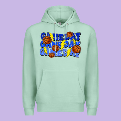Game Day Game Day Game Day Lightning Bolt Premium Hoodie Designed By Howdyjamesfarm