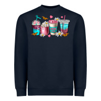 Navy mom fuel coffee cups Heavyweight Sweatshirt - NancyCooperArtShop