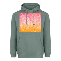 Sage orange pink ombre glitter Heavyweight Hoodie - TumblerDesignByShophia
