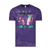 Cloud Purple mess always stressed dance mom Vintage Tee - MaliasSmallBusiness