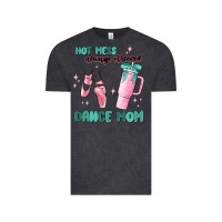 Vintage Black mess always stressed dance mom Vintage Tee - MaliasSmallBusiness