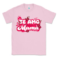 Bubblegum Pink te amo mama Classic Tee - JahusDesignShop