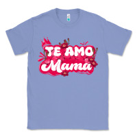 Colony Blue te amo mama Classic Tee - JahusDesignShop