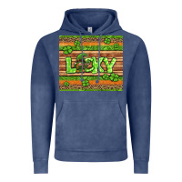 Vintage Denim st Patricks lucky gnome Vintage Hoodie - Jasminsmagicworld