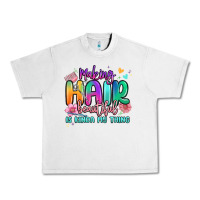 Lunar Rock making hair beautiful is kinda my thing Urban Heavy Tee - MaliasSmallBusiness