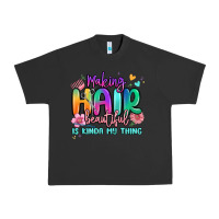 Pigment Black making hair beautiful is kinda my thing Urban Heavy Tee - MaliasSmallBusiness