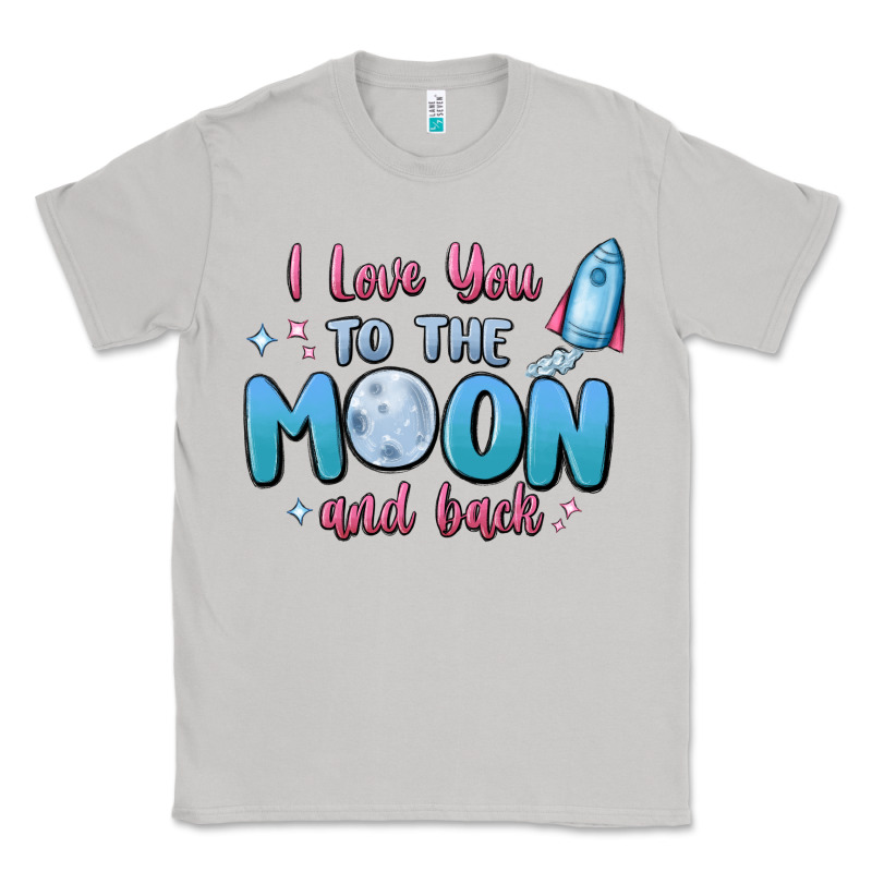 I Love You To The Moon And Back Classic Tee by MaliasSmallBusiness | Teevron