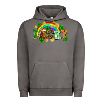 Pigment Tornado lucky gnome St. Patricks Day Urban Hoodie - FaDigitalArtStudio