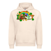 Sandshell lucky gnome St. Patricks Day Urban Hoodie - FaDigitalArtStudio