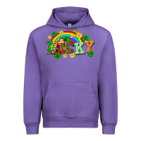 Tulip lucky gnome St. Patricks Day Urban Hoodie - FaDigitalArtStudio