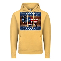 Vintage Mustard god bless america american flag tumbler Vintage Hoodie - Jasminsmagicworld