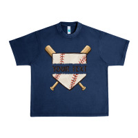 Navy preview custom baseball Urban Heavy Tee - MaliasSmallBusiness