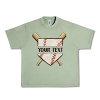Oil Green preview custom baseball Urban Heavy Tee - MaliasSmallBusiness